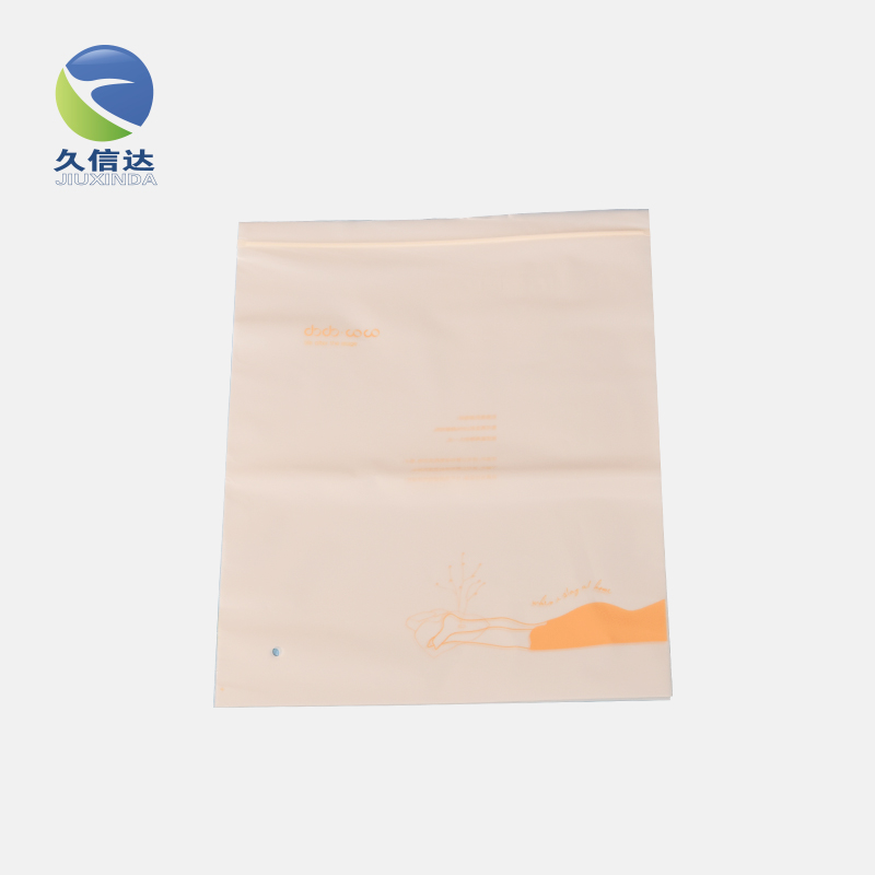 PBAT自粘袋|PBAT穿绳袋|环保自粘袋(图2)
